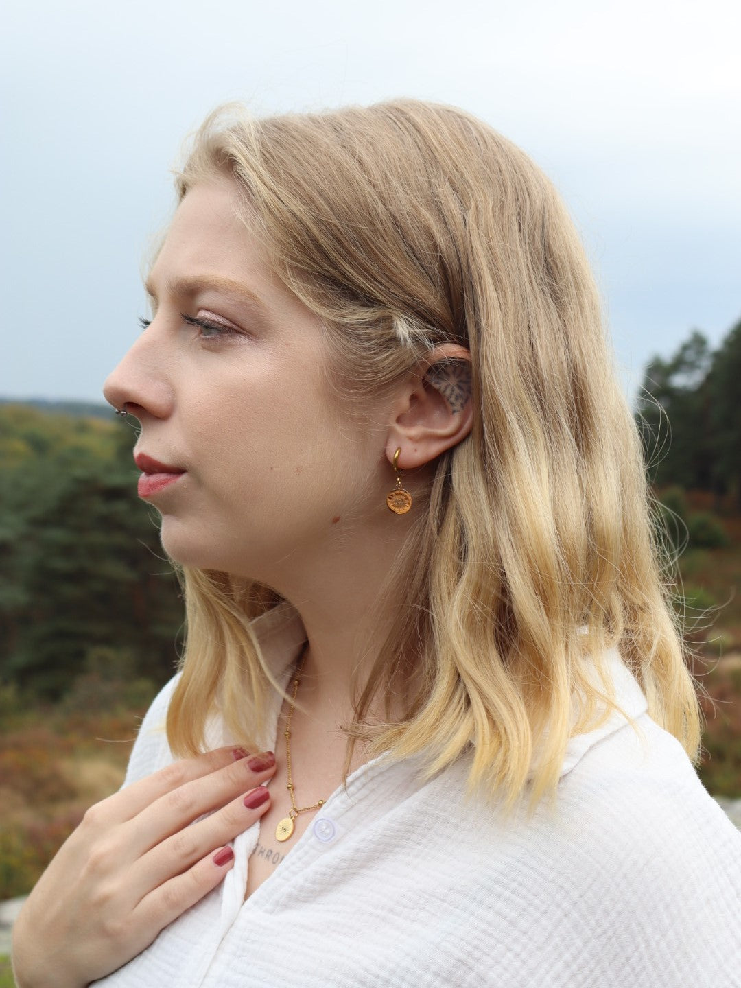 Boucles d'oreilles HELIOS