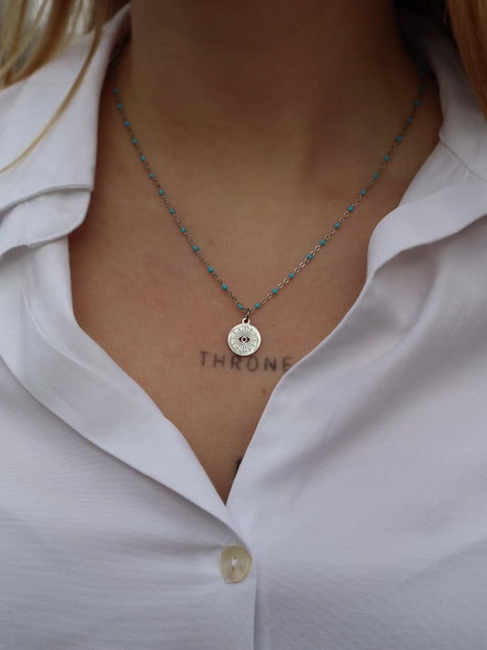 Collier HELENA - Les colorés | Argent