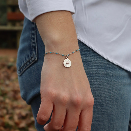 Bracelet HELENA - Les colorés | Argent